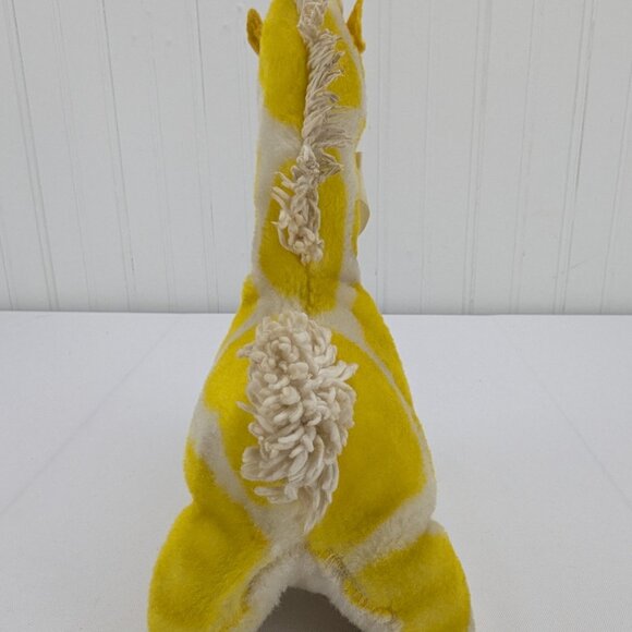 Vintage Eden Yellow Giraffe Musical Plush Windup Stuffed Animal 9.5" Not Working - Picture 6 of 14